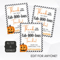 halloween gift tags